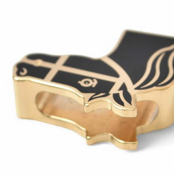 HERMES Authentic Gold Scarf - Picture 5 of 6